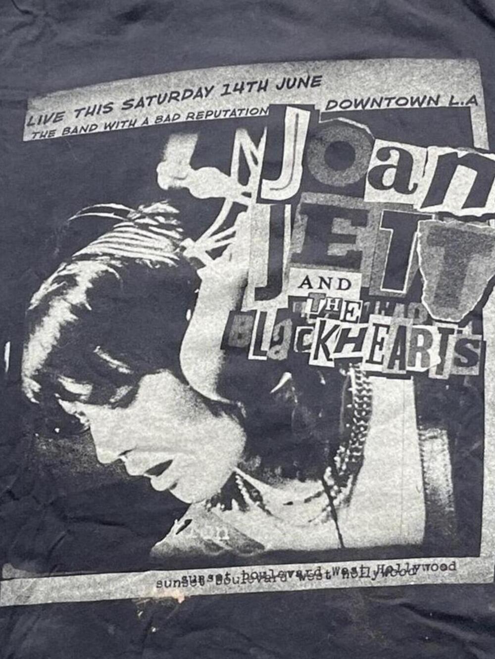 Joan Jett Preowned 3XL T-shirt